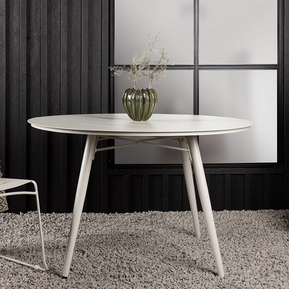 Lina Dining table Ø120 cm Beige