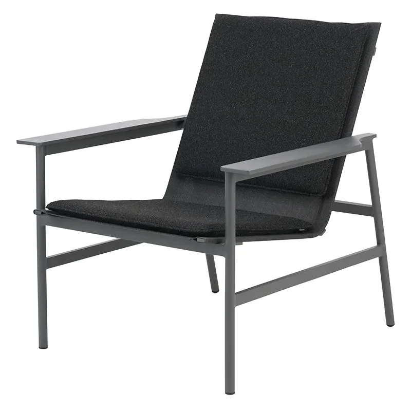 Soro armchair Antracit/Teddy Black
