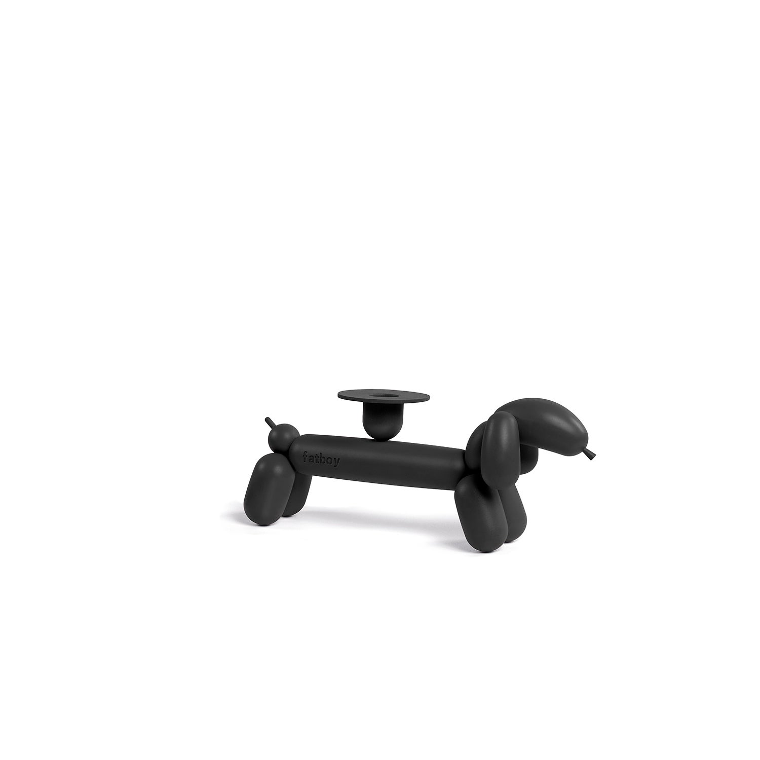 Can-dog candle holder anthracite