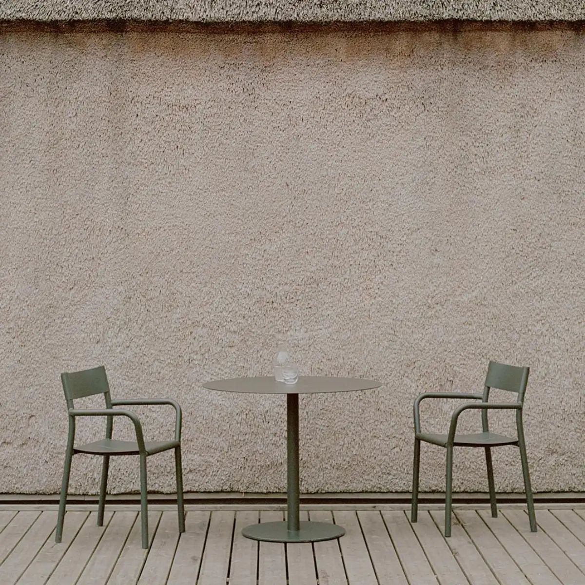May Bistro Table Ø90cm Dark Green