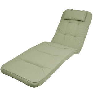 Sunbed cushion Woodline Olive