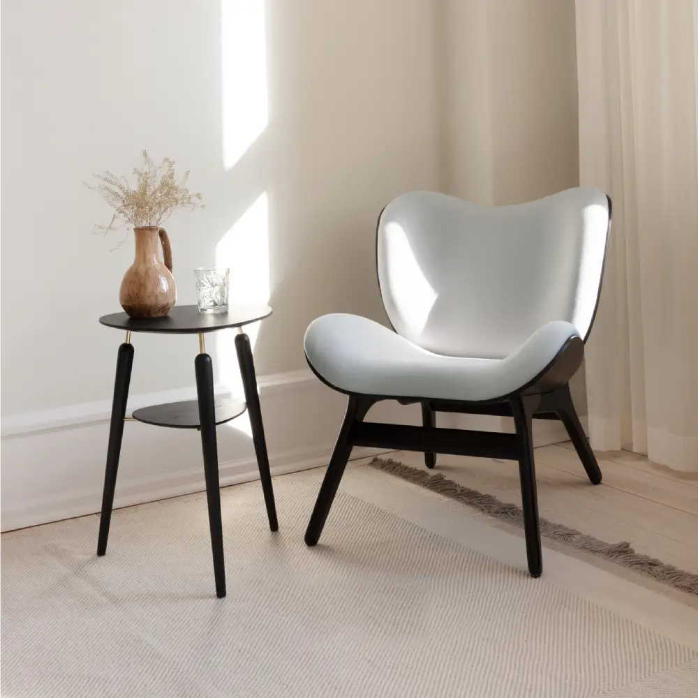 My Spot Side Table Black Oak