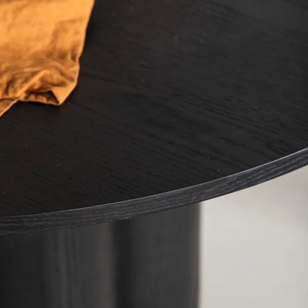 Olivia dining table 110 cm Black