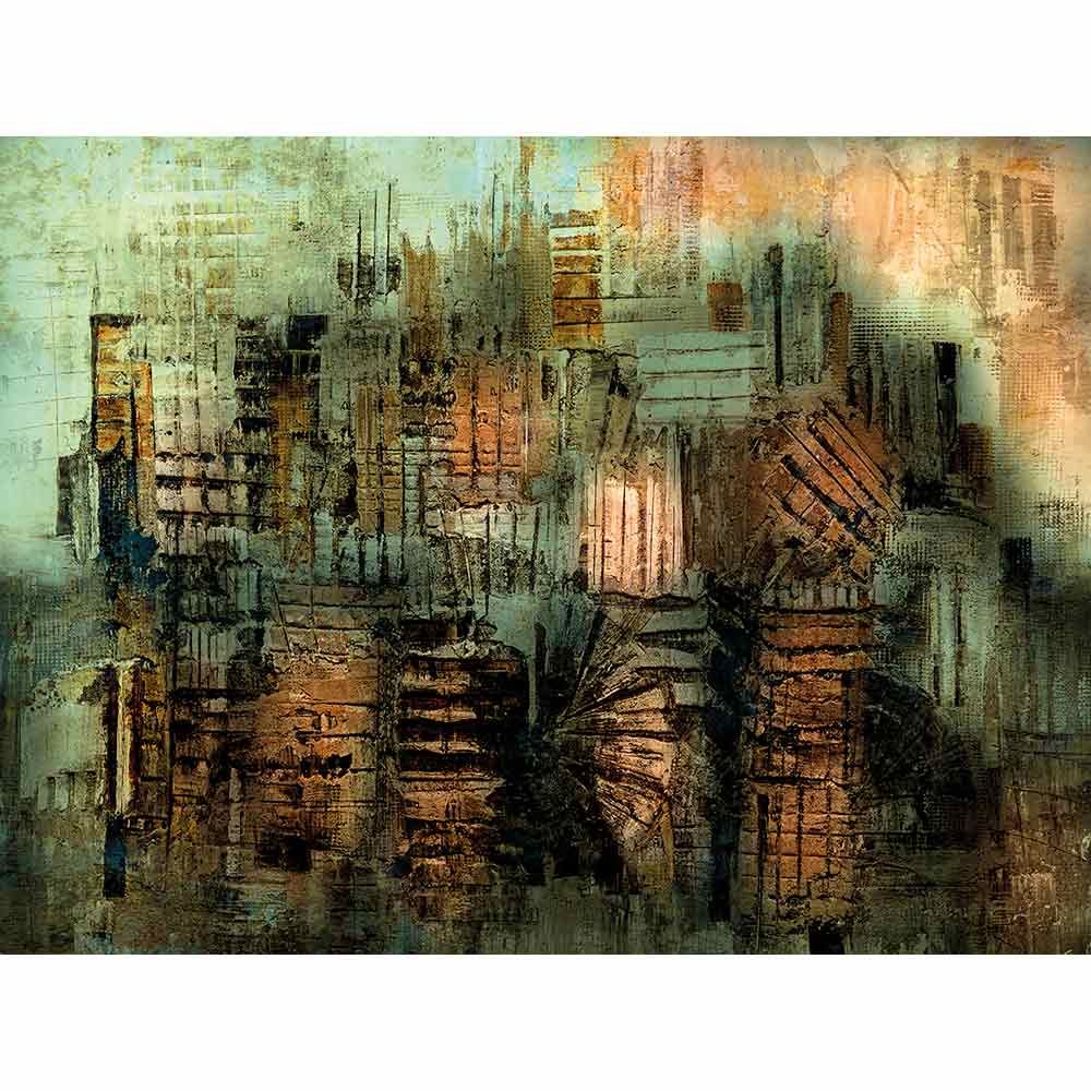 Wall decoration Asian Night 120X80 Cm