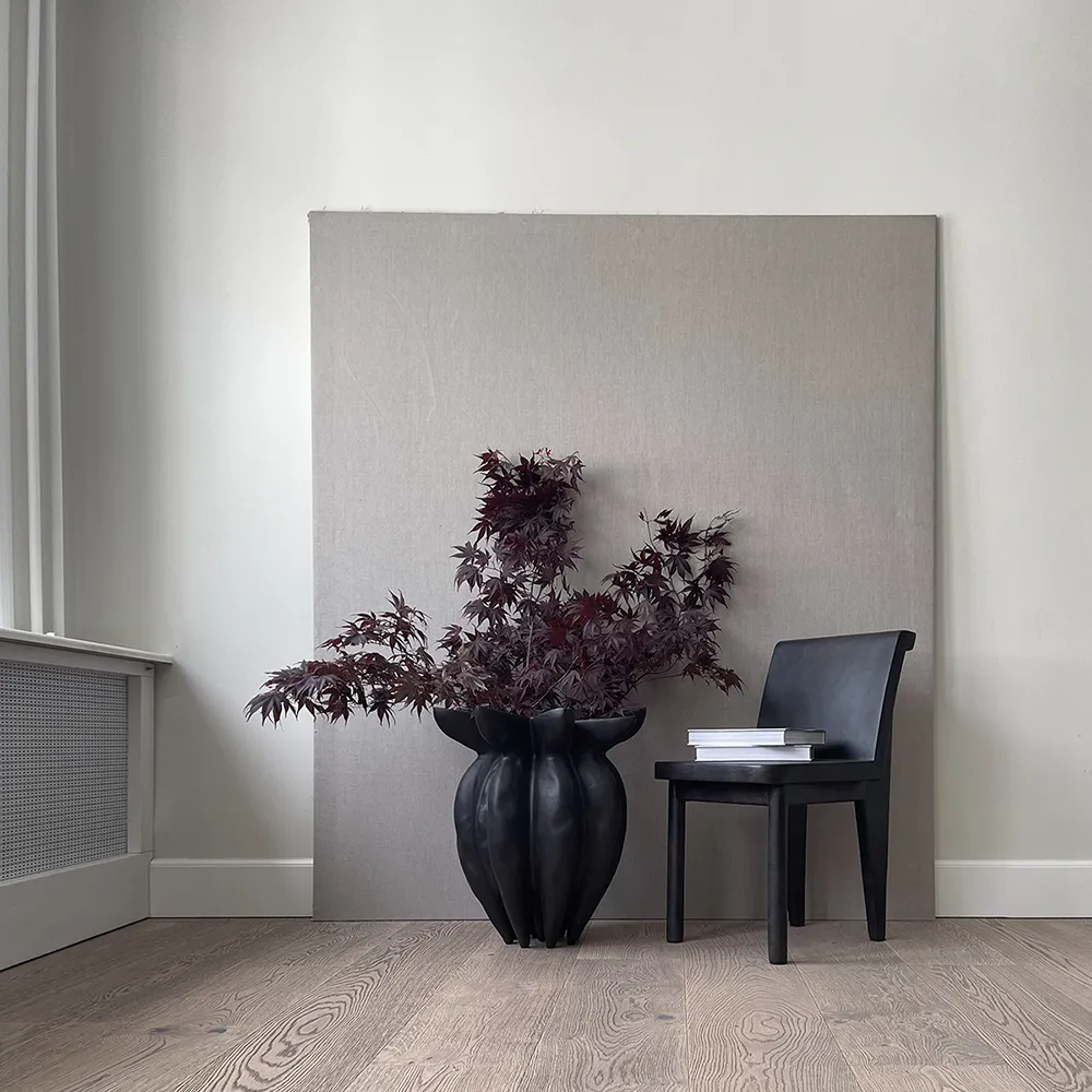 Brutus Slim Dining Chair - Coffee