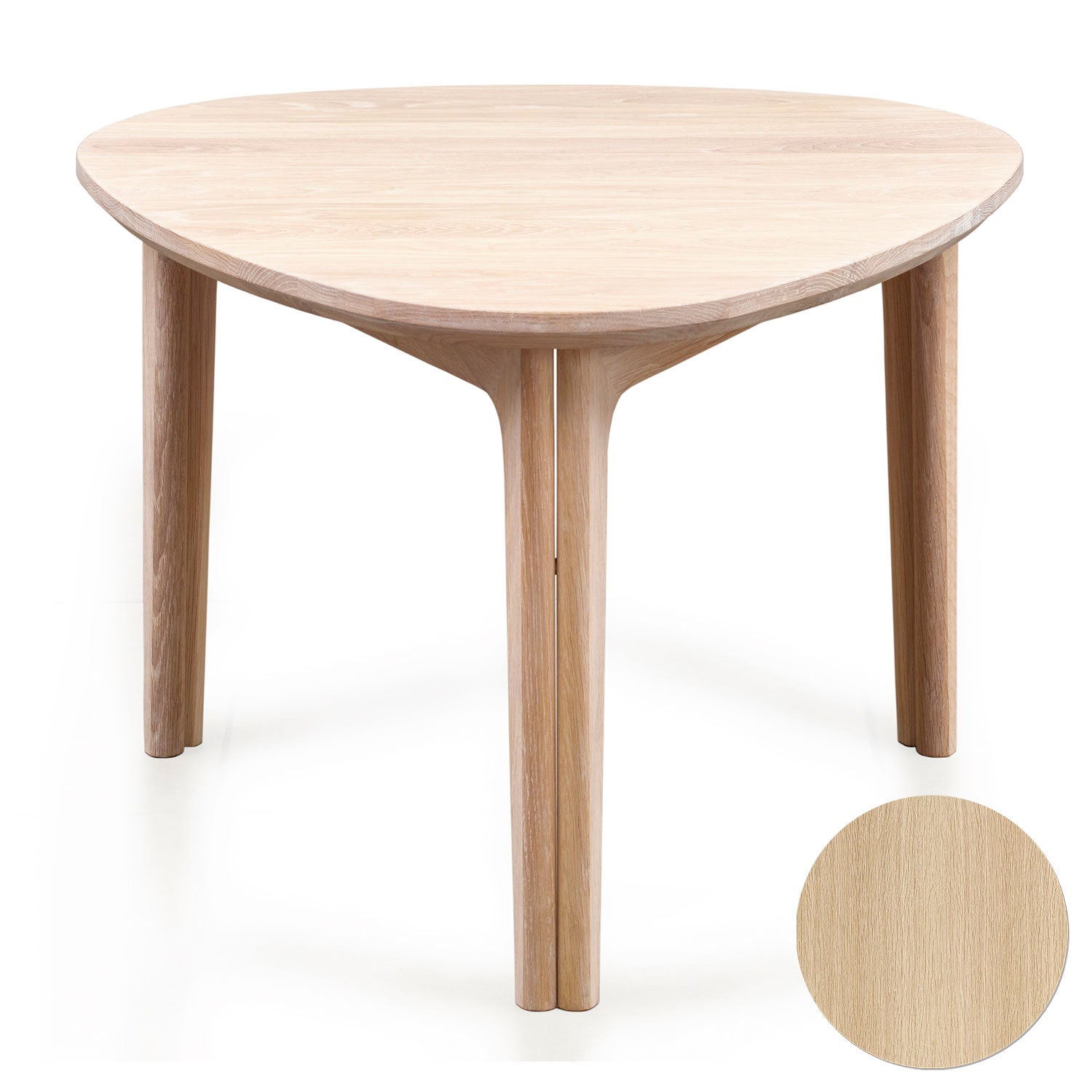 Sm206 Coffee Table Oak Lacquer 65X63X43cm