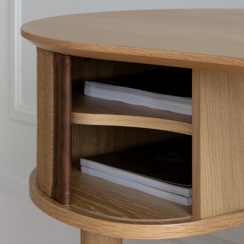 Audacious Desk Oak/Sugar Brown