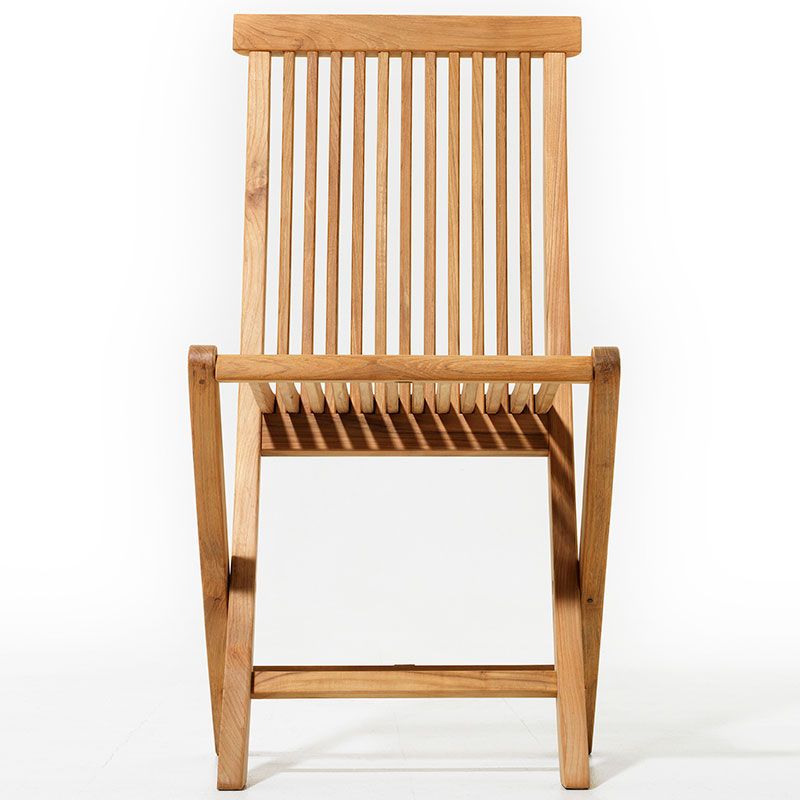 Viken folding chair teak