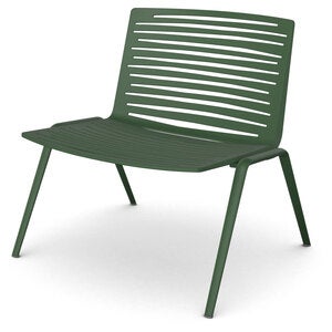 Zebra armchair Dark Green