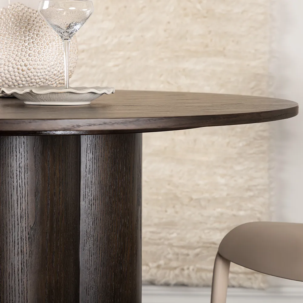 Olivia dining table 110 cm Mocca