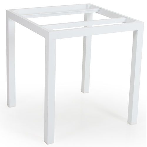 Grigny table stand 70x70 cm white