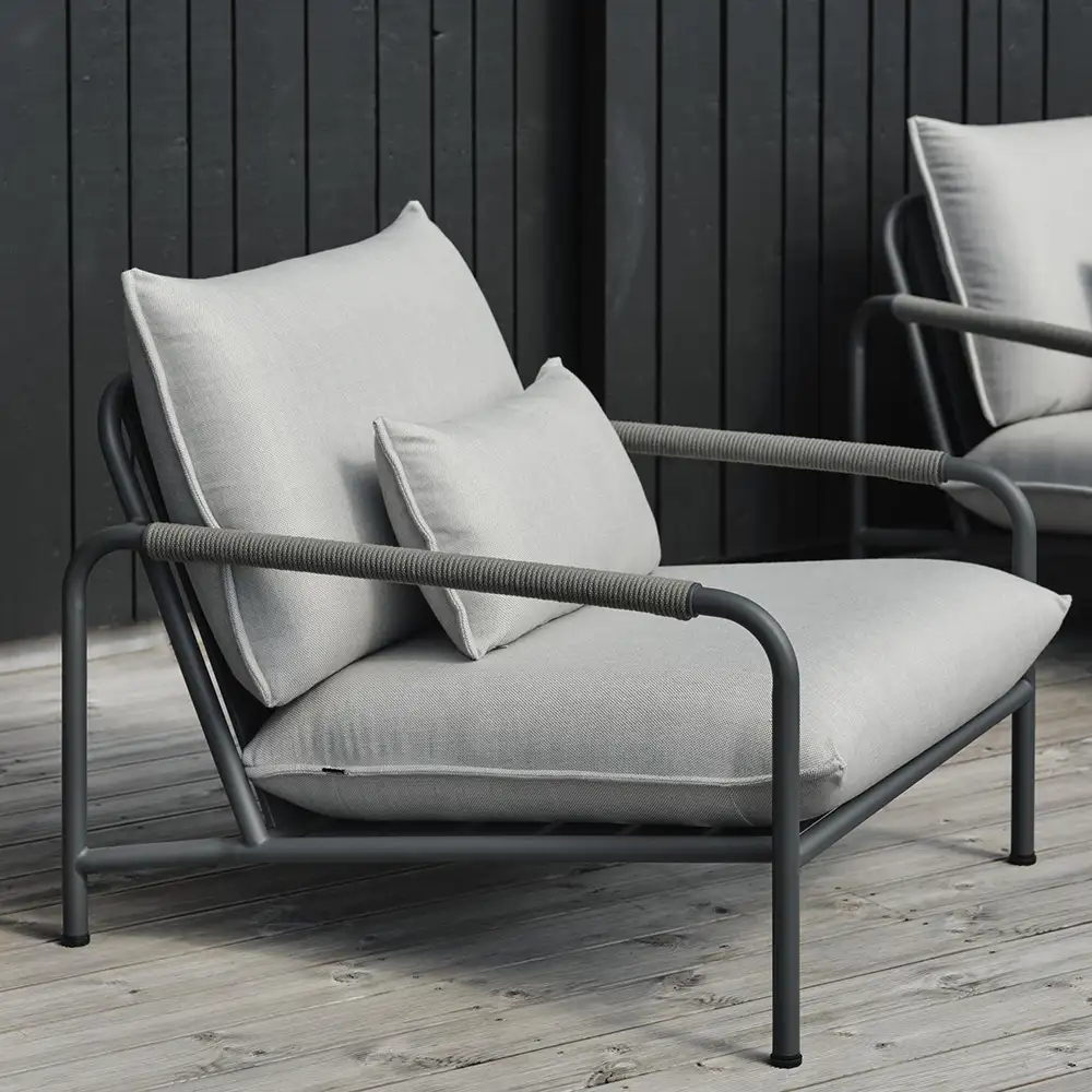 Lerberget armchair anthracite / ash