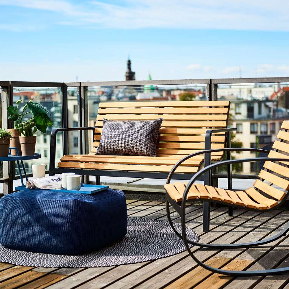 Parc Rocking Chair Teak/Aluminium