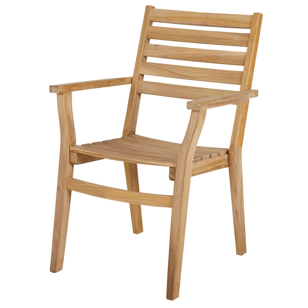 Keros teak armchair