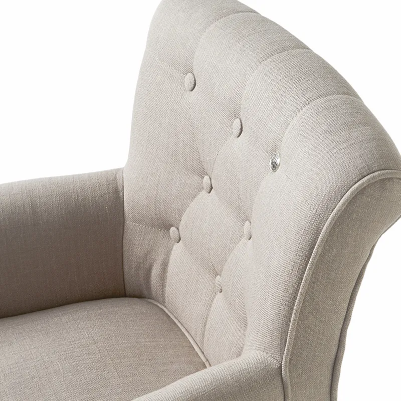 La Scala armchair Linen flax