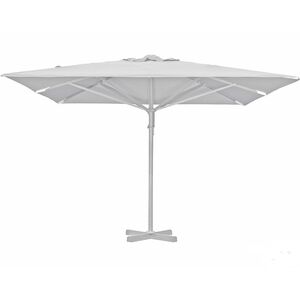 Paris aluminium parasol 400x400 cm / white