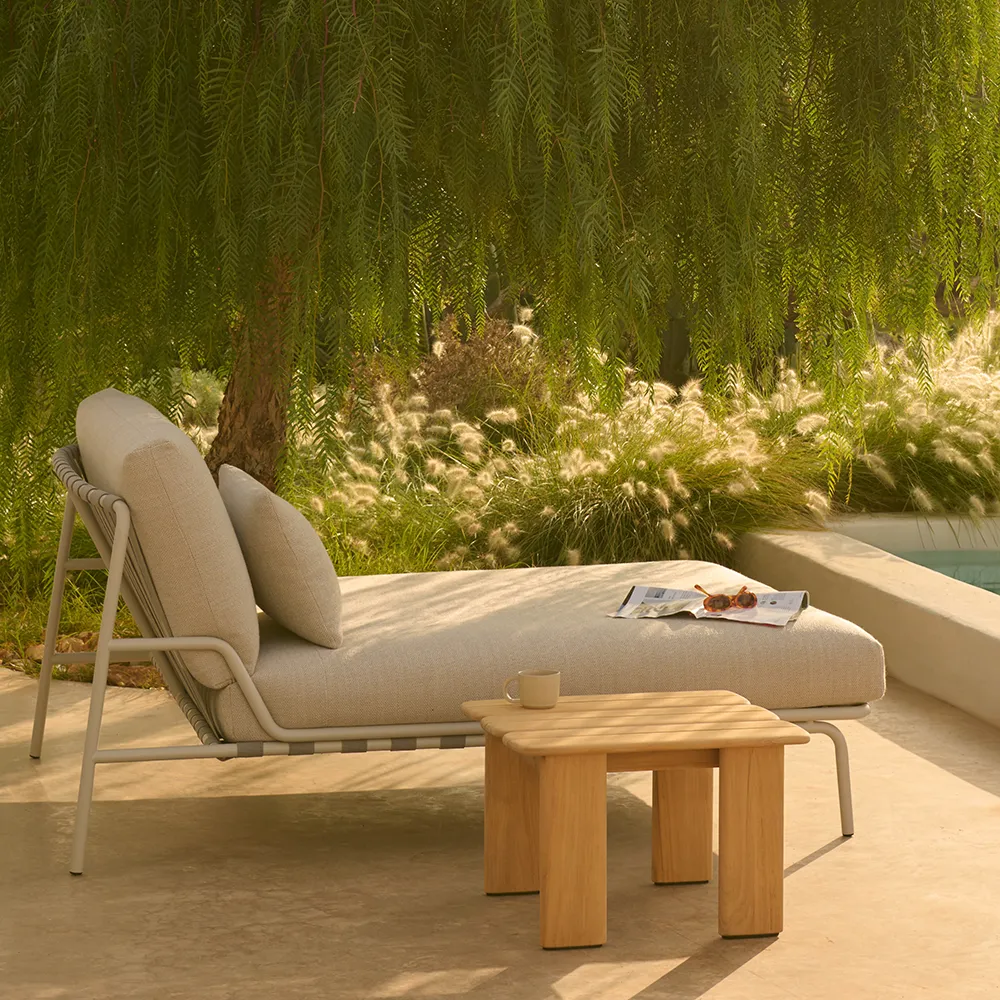 Lounge Bed Settle Laze 1/Grey