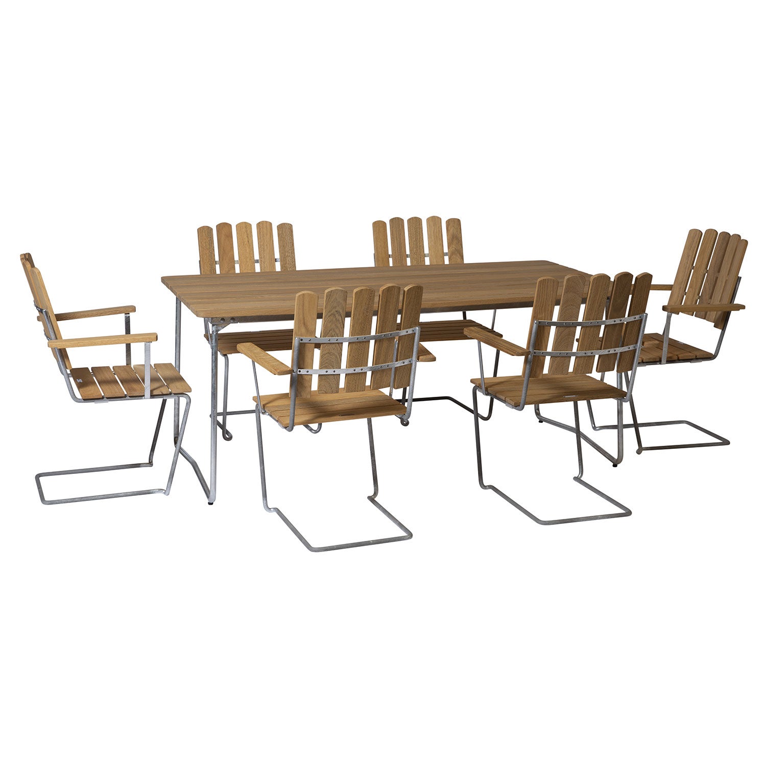 Dining group B31 170 cm & A2 Oiled Oak