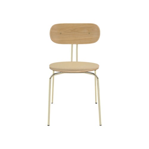 Curious Dining Chair Oak/Brass Summer Shine