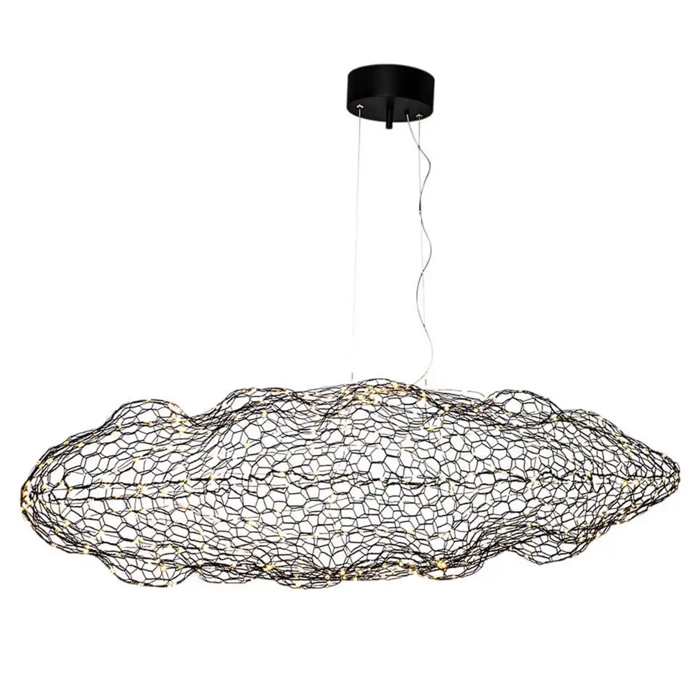 Hayden Ceiling Light L115cm Black