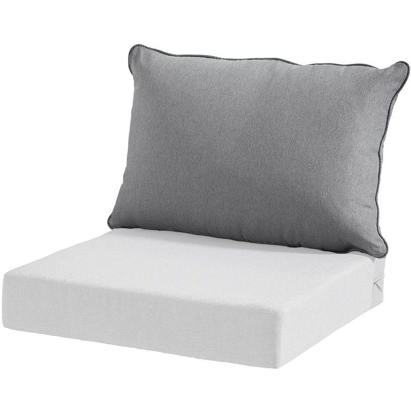 Back cushion Bonnie W70 H38 Concrete grey