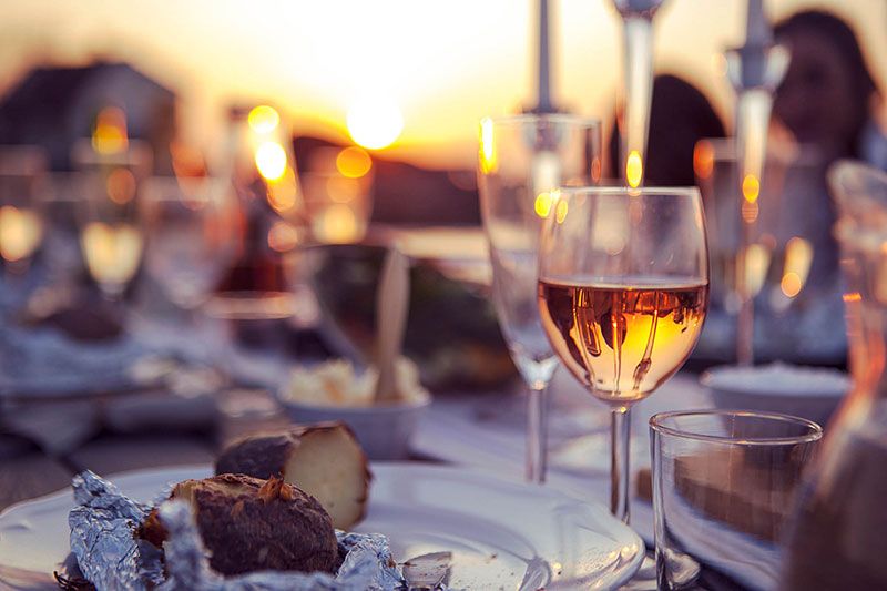 Leone dining table 100x200 cm white / grey