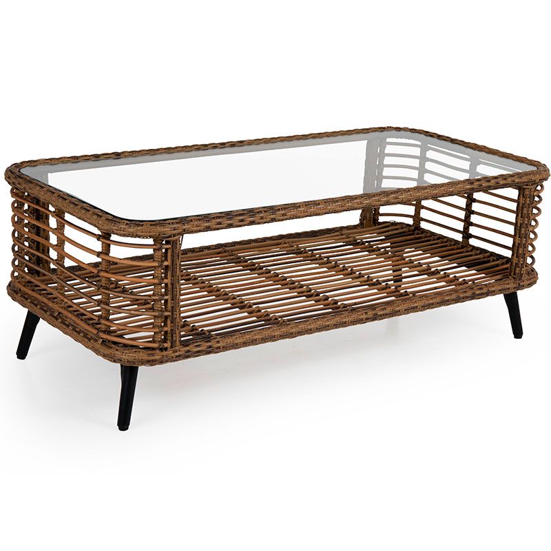 Covelo coffee table 61x122 cm natural