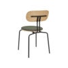 Curious Dining Chair Oak/Black Metal Morning Meadows