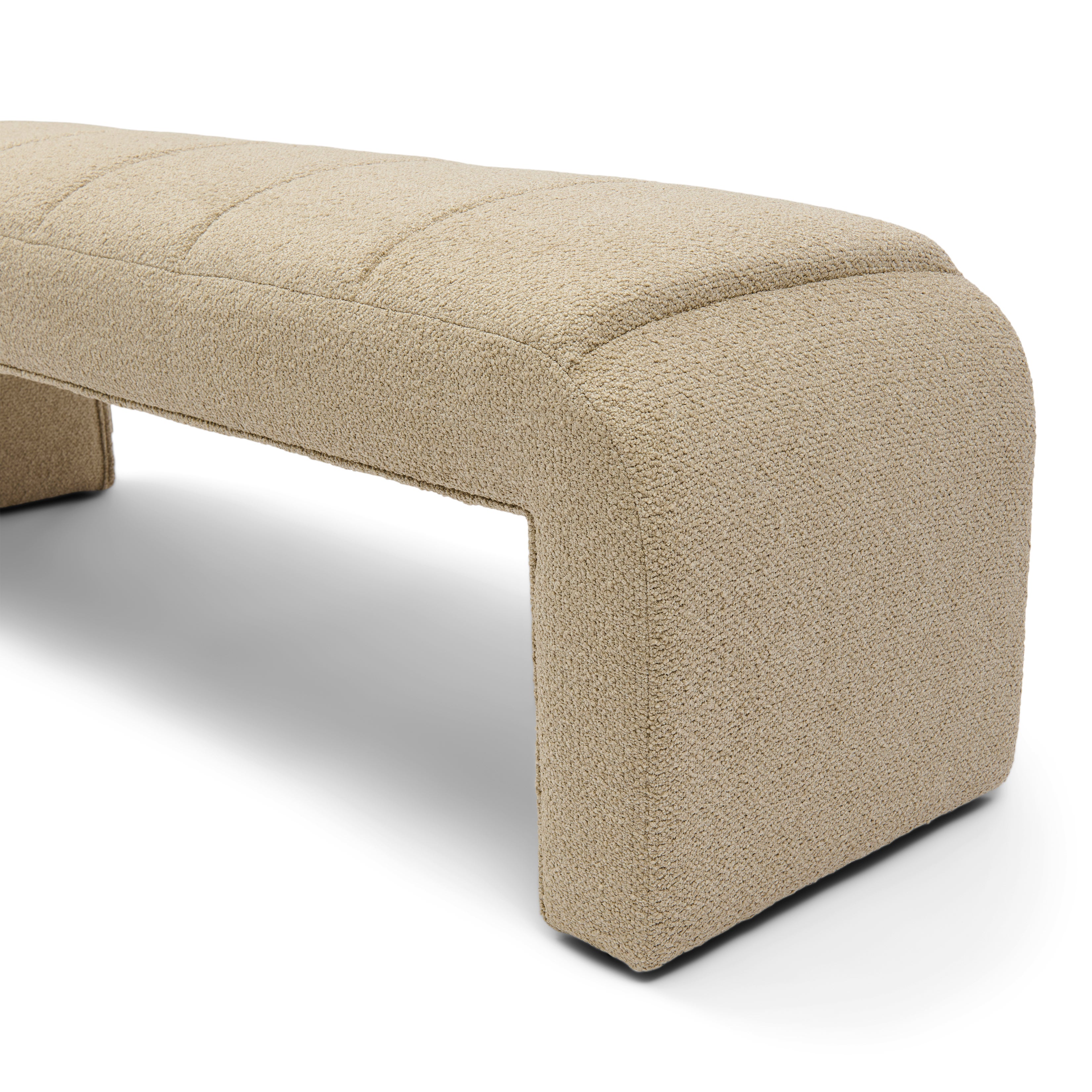 Brera Bench Natural Grey