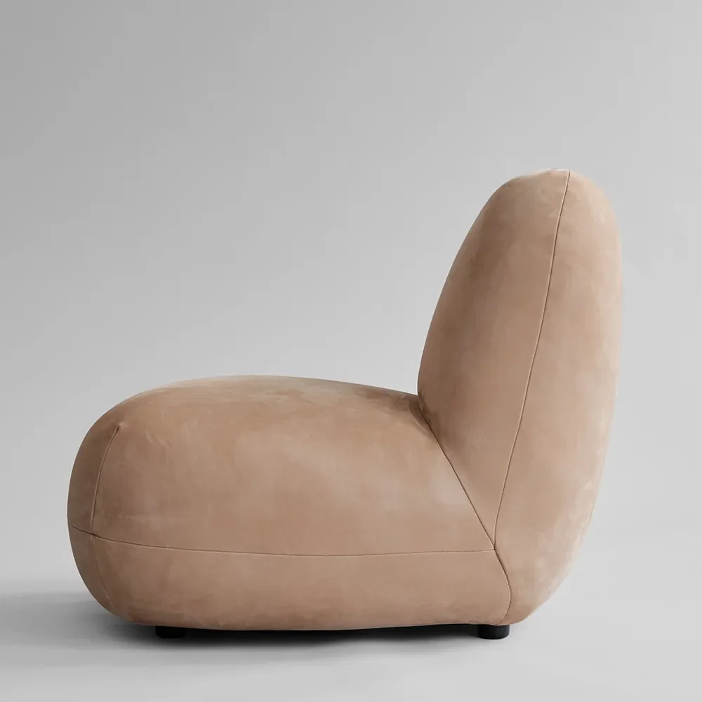 Toe Armchair Flat - Nubuck