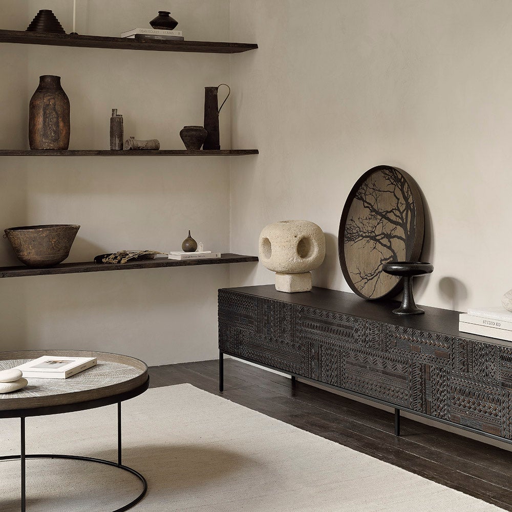 Tree tray Ø61 cm black