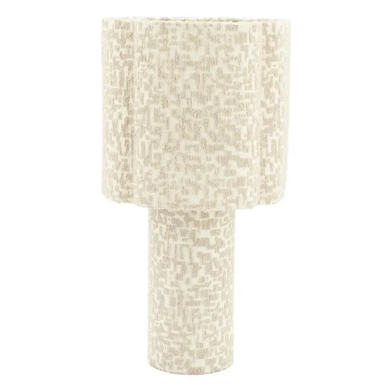 i lamp 25,5x25,5x49 cm taupe