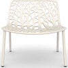 Forest lounge chair Creamy White