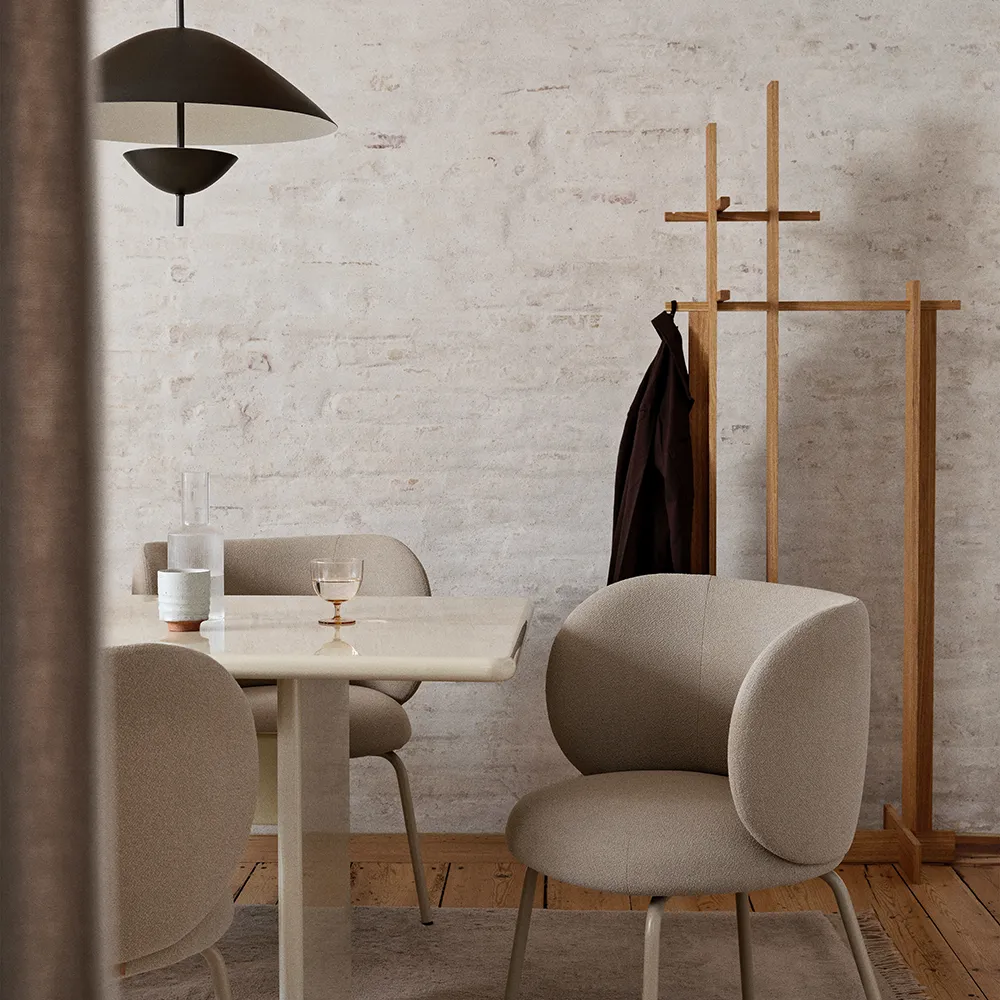 Bridge Clothes Stand - Oiled Oak