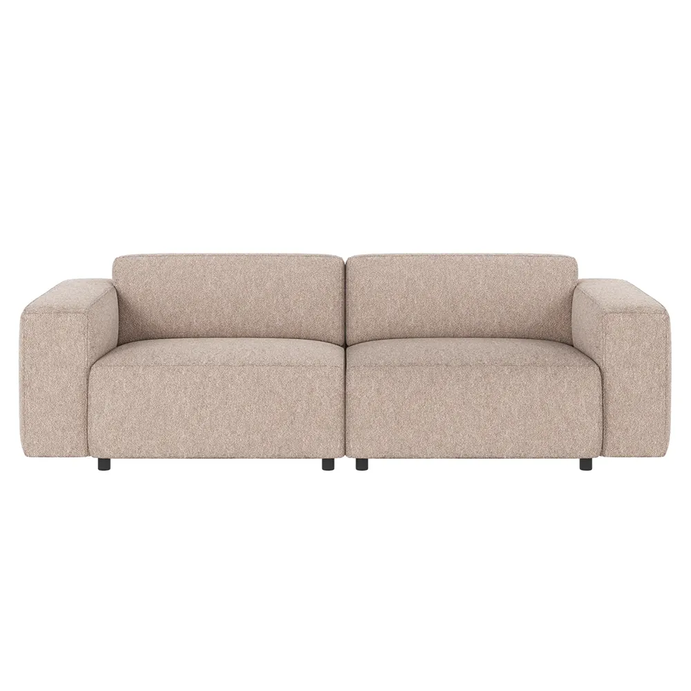 Willard sofa 3-seater fabric Alice light beige