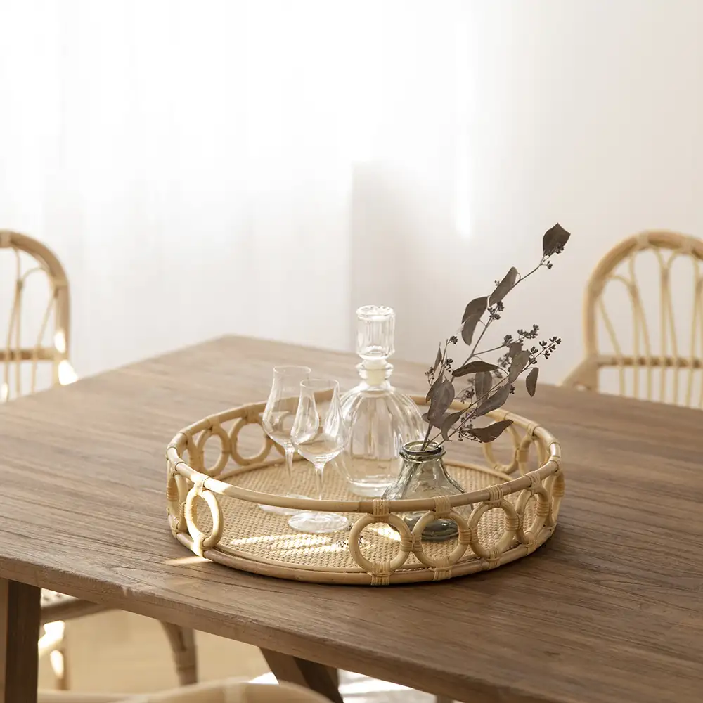 Mira tray Ø45 cm Natural