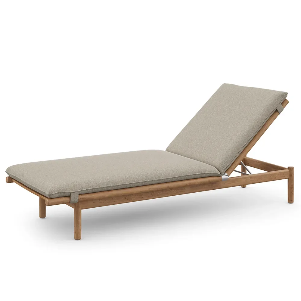TIBBO sun lounger teak 0205