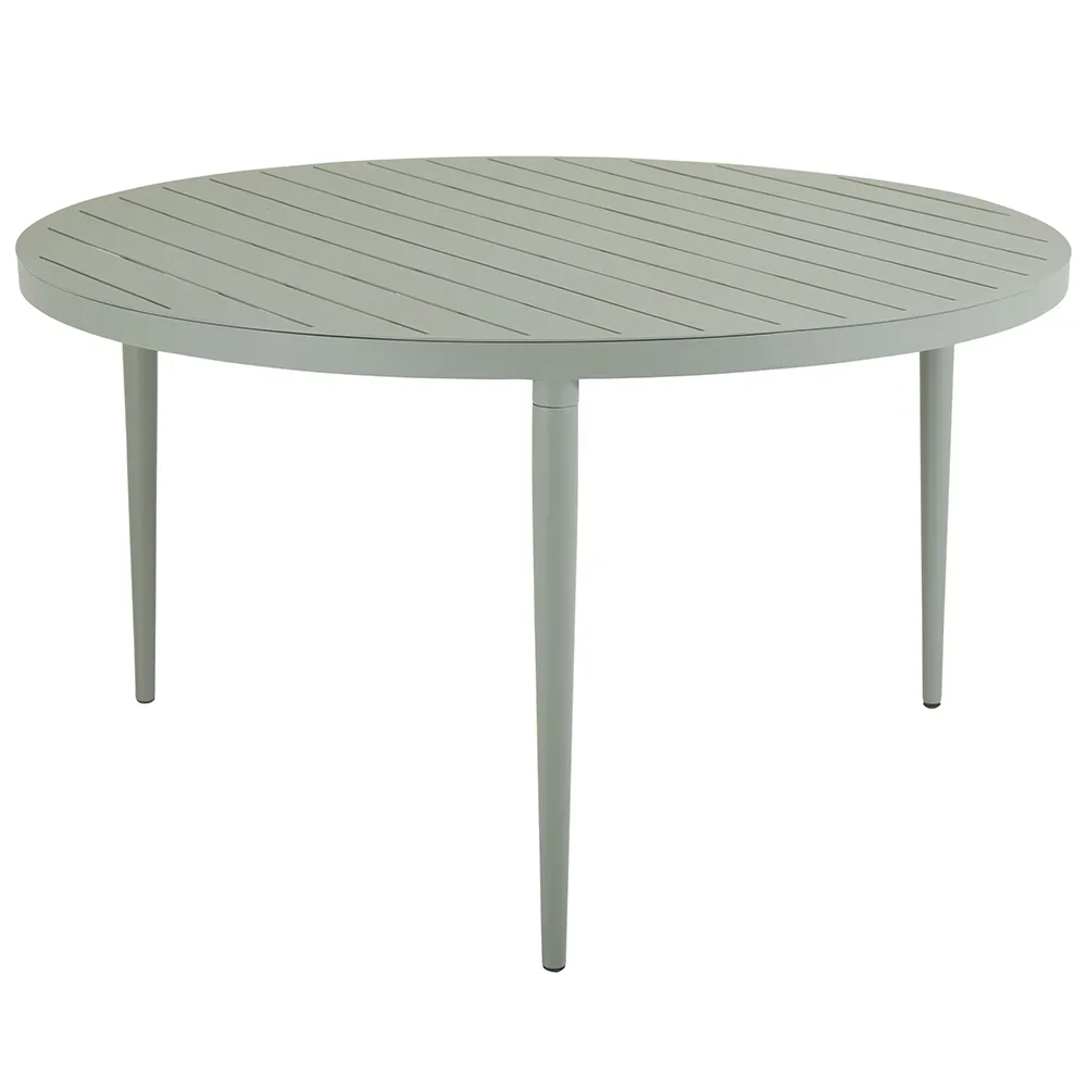 Bigby Dining table Ø130 cm dusty green