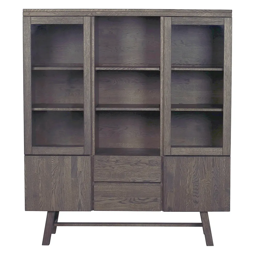 Brooklyn cabinet 130 cm dark brown oak