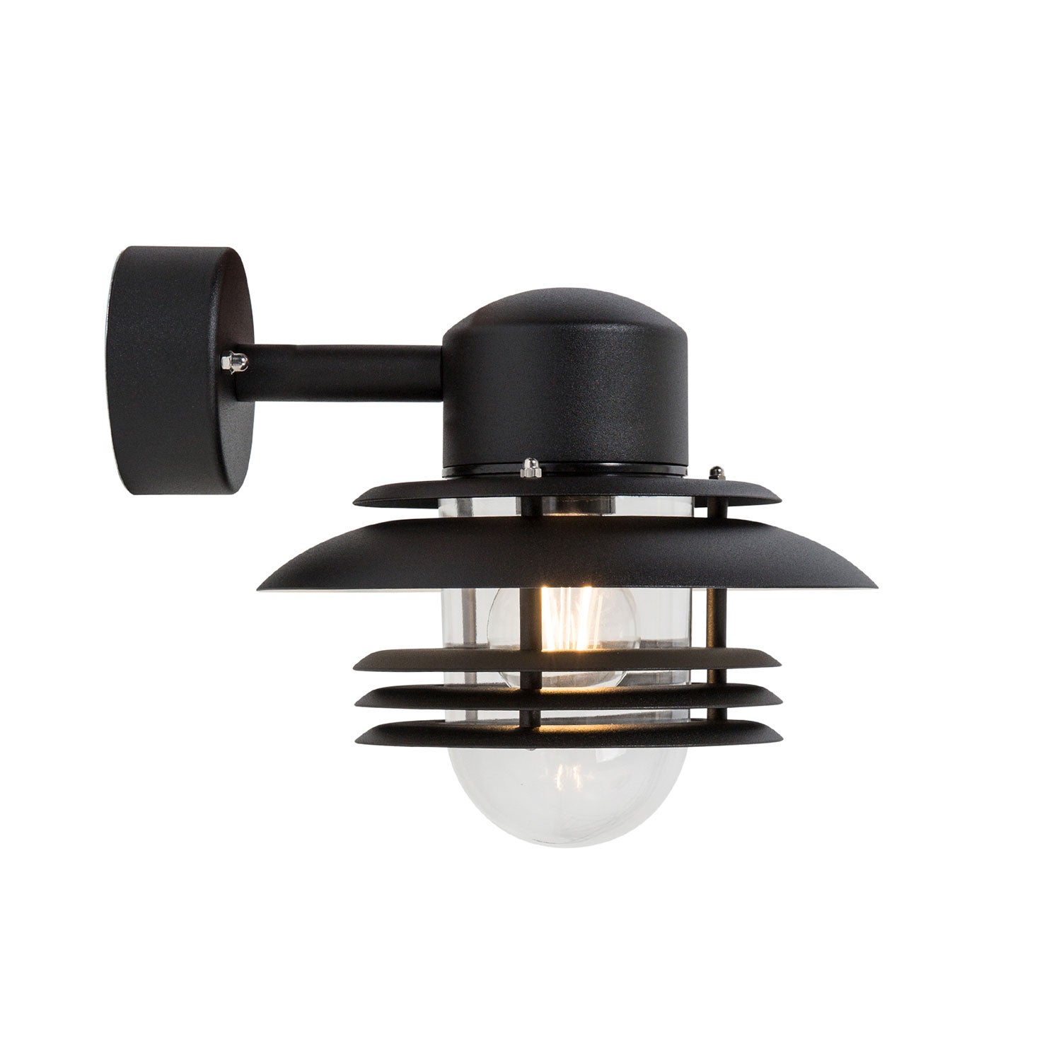 Mira Wall light Ip23 D240 Black structure