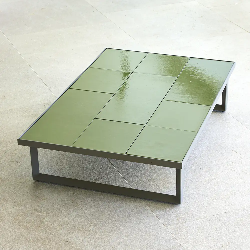 Glaze coffee table 120x70 cm