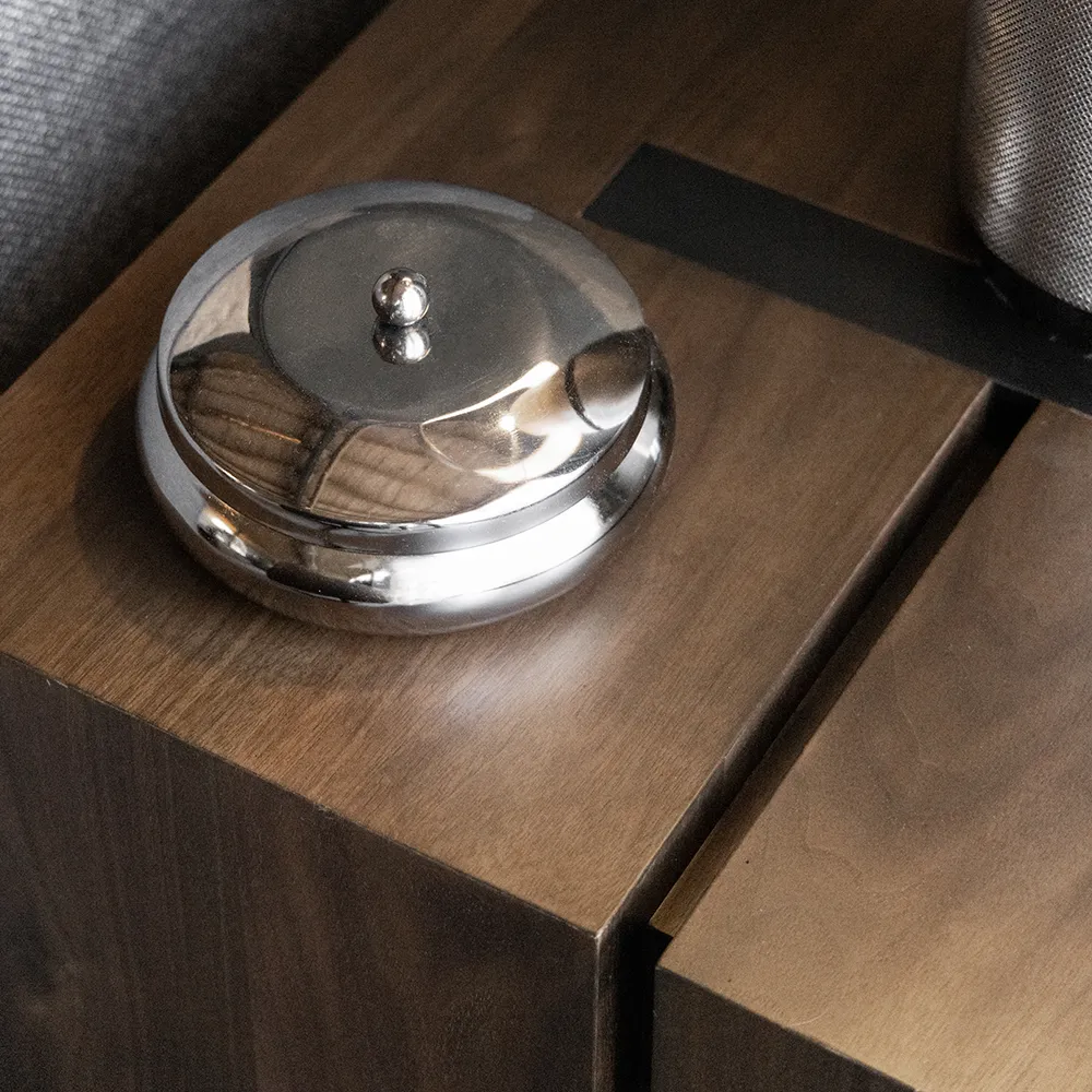 Maddox coffee table 80x80 cm brown