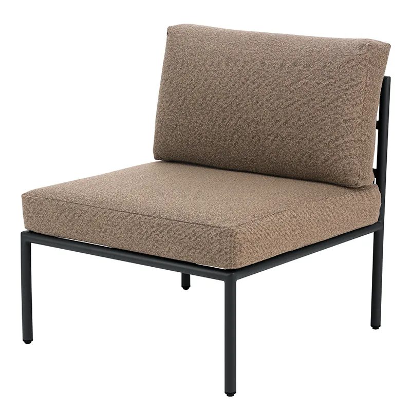 Reno Centre section Black / Raw Peanut