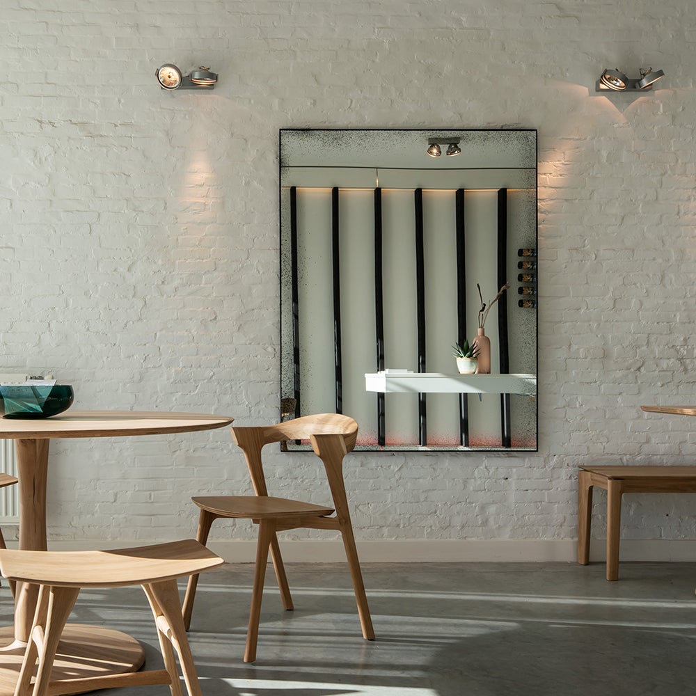 Aged Mirror 122x153 cm Clear