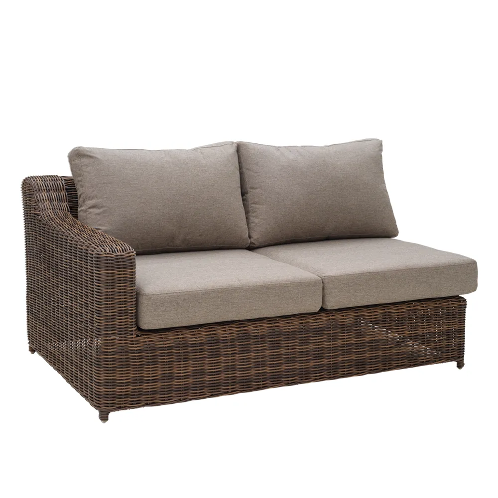 Glendon end pieces, 2-pack  Dark brown / Soft moose