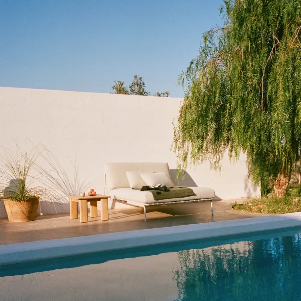 Lounge Bed Settle Laze 1/Grey