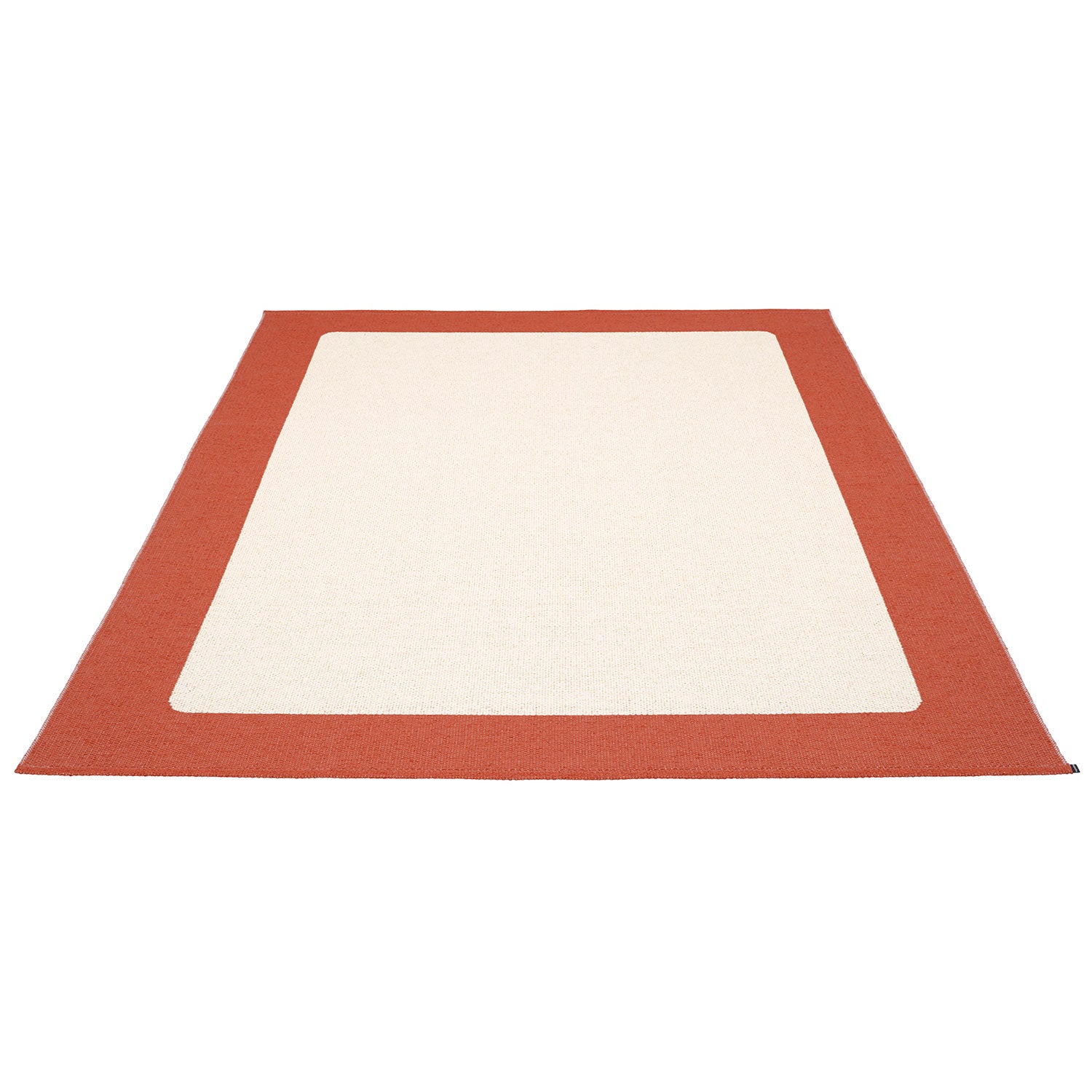 Ilda Carpet 180x180 cm brick / vanilla