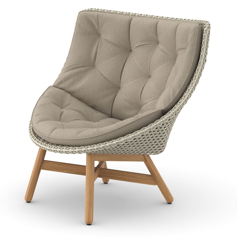 Mbrace lounge chair high SEA SALT
