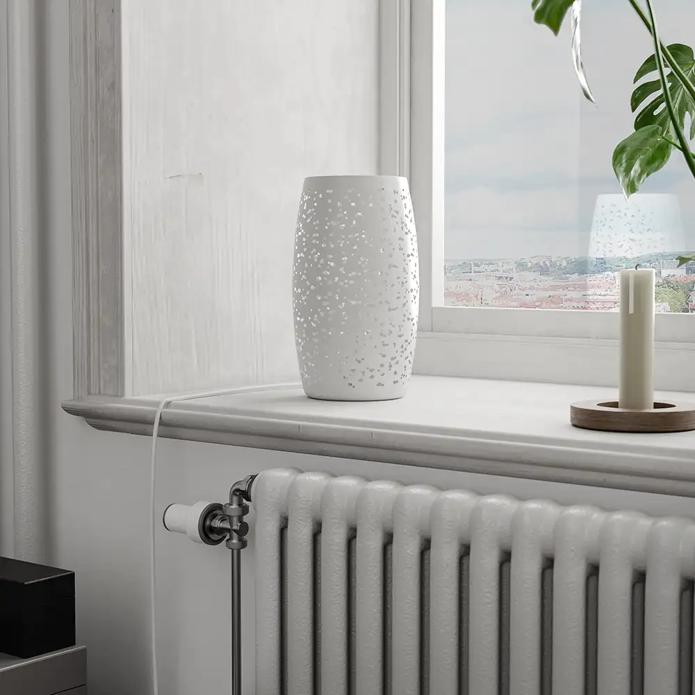 Colby Table Lamp Sand White