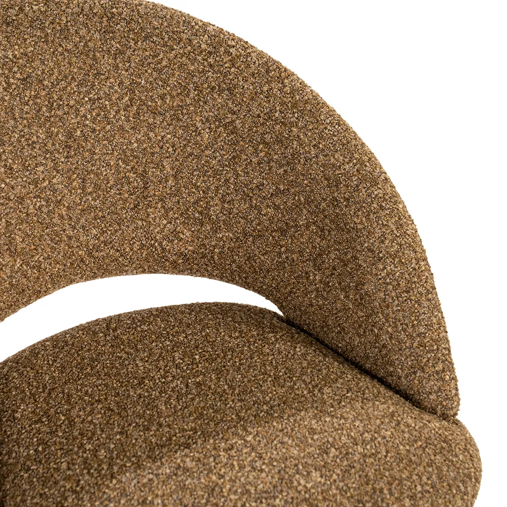 Dining Chair Nido Brown with armrest